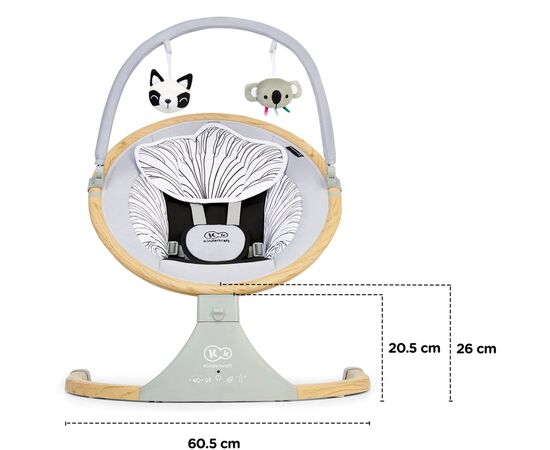 Крісло-гойдалка Kinderkraft Lumi Wooden (5902533915675), зображення 7 Крісло-гойдалка Kinderkraft Lumi Wooden (5902533915675), зображення 7