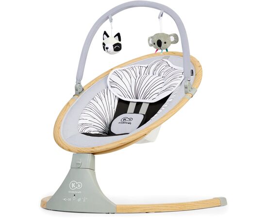 Крісло-гойдалка Kinderkraft Lumi Wooden (5902533915675)