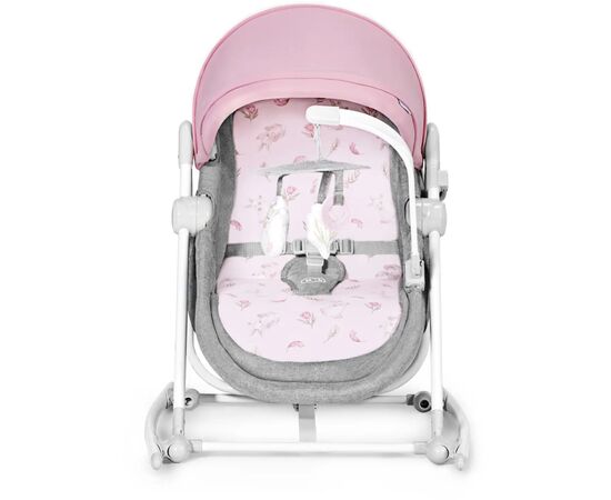 Кресло-качалка Kinderkraft 5 в 1 Nola Peony Rose (5902533917709), изображение 2 Кресло-качалка Kinderkraft 5 в 1 Nola Peony Rose (5902533917709), изображение 2