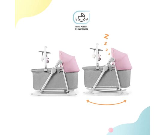 Кресло-качалка Kinderkraft 5 в 1 Nola Peony Rose (5902533917709), изображение 7 Кресло-качалка Kinderkraft 5 в 1 Nola Peony Rose (5902533917709), изображение 7