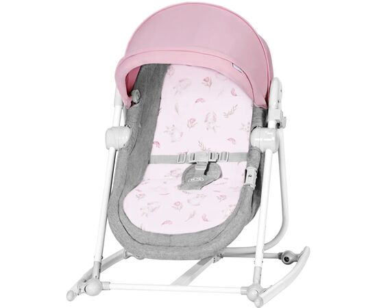 Кресло-качалка Kinderkraft 5 в 1 Nola Peony Rose (5902533917709)