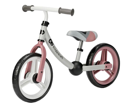 Беговел Kinderkraft 2Way Next Rose Pink (KR2WAY00PNK00000) (5902533917402), изображение 3 Беговел Kinderkraft 2Way Next Rose Pink (KR2WAY00PNK00000) (5902533917402), изображение 3