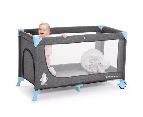 Кроватка Kinderkraft манеж Joy Blue (5902533911271), изображение 10 Кроватка Kinderkraft манеж Joy Blue (5902533911271), изображение 10