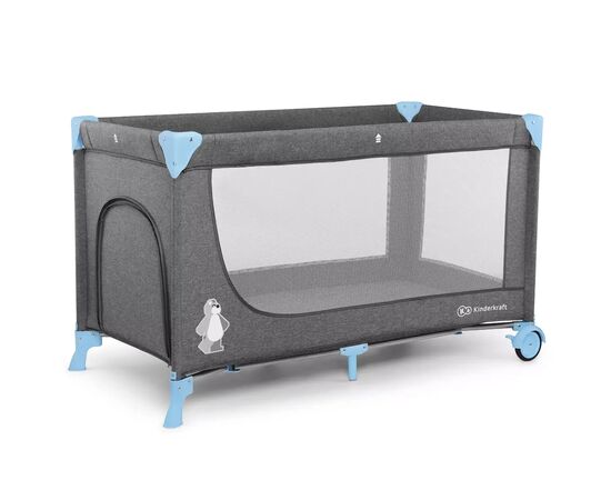 Кроватка Kinderkraft манеж Joy Blue (5902533911271)