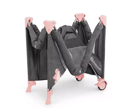 Кроватка Kinderkraft манеж Joy Pink (5902533911257), изображение 6 Кроватка Kinderkraft манеж Joy Pink (5902533911257), изображение 6