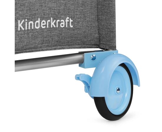 Кроватка Kinderkraft манеж с пеленатором Joy Blue (5902533911288), изображение 12 Кроватка Kinderkraft манеж с пеленатором Joy Blue (5902533911288), изображение 12