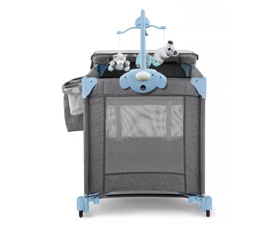 Кроватка Kinderkraft манеж с пеленатором Joy Blue (5902533911288), изображение 5 Кроватка Kinderkraft манеж с пеленатором Joy Blue (5902533911288), изображение 5