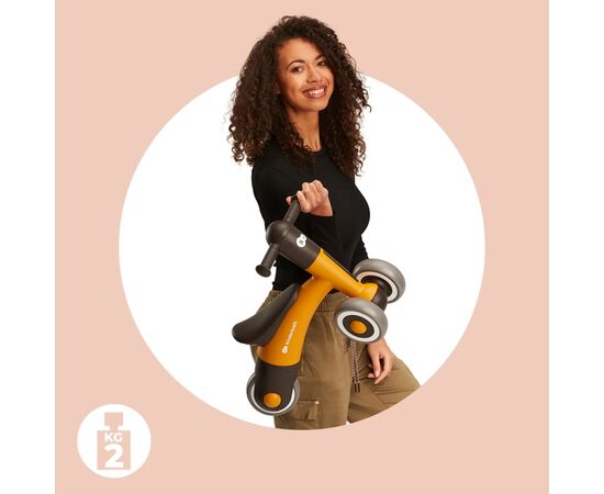 Беговел Kinderkraft Minibi каталка Honey Yellow (KRMIBI00YEL0000) (5902533920068), изображение 7 Беговел Kinderkraft Minibi каталка Honey Yellow (KRMIBI00YEL0000) (5902533920068), изображение 7