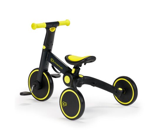 Детский велосипед Kinderkraft 3 в 1 4TRIKE Black Volt (KR4TRI00BLK0000) (5902533916023), изображение 4 Детский велосипед Kinderkraft 3 в 1 4TRIKE Black Volt (KR4TRI00BLK0000) (5902533916023), изображение 4