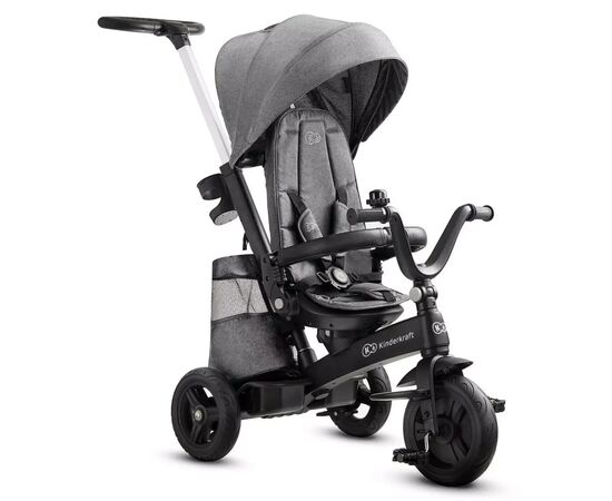 Дитячий велосипед Kinderkraft Easytwist Platinum Grey (KKRETWIGRY0000) (5902533914487), зображення 3 Дитячий велосипед Kinderkraft Easytwist Platinum Grey (KKRETWIGRY0000) (5902533914487), зображення 3