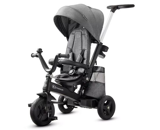 Детский велосипед Kinderkraft Easytwist Platinum Grey (KKRETWIGRY0000) (5902533914487)