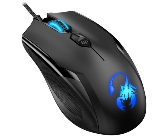 Мышка Genius Ammox X1-600 USB Black (31040006400), изображение 2 Мышка Genius Ammox X1-600 USB Black (31040006400), изображение 2