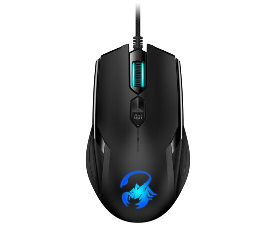 Мышка Genius Ammox X1-600 USB Black (31040006400), изображение 3 Мышка Genius Ammox X1-600 USB Black (31040006400), изображение 3