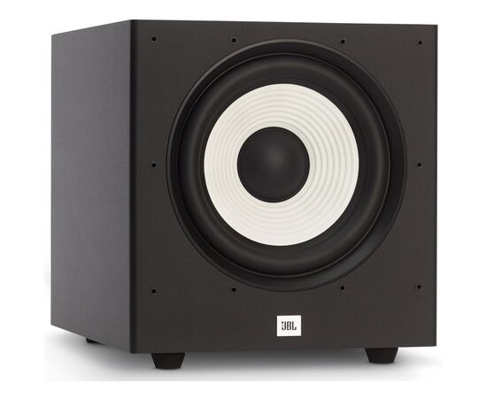 Домашний сабвуфер JBL Stage A100P Black (JBLA100PBLKAS), изображение 4 Домашний сабвуфер JBL Stage A100P Black (JBLA100PBLKAS), изображение 4