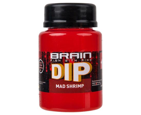 Дип Brain fishing F1 Mad Shrimp (креветка) 100ml (1858.03.14)