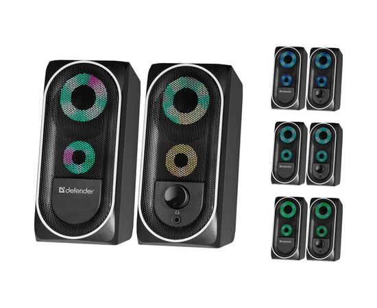 Акустическая система Defender Solar 4 Bluetooth USBBlack (65404), изображение 3