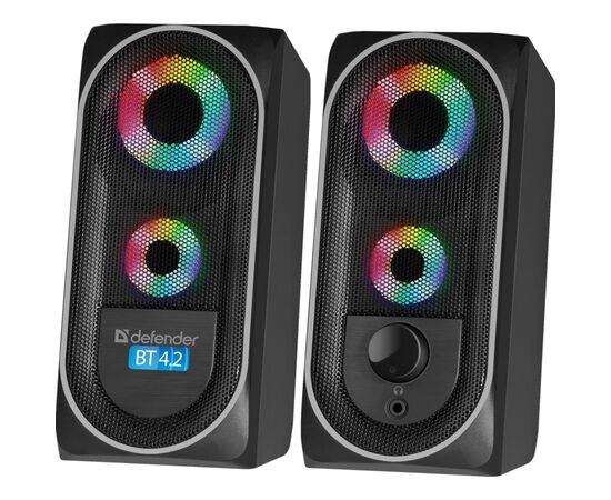 Акустическая система Defender Solar 4 Bluetooth USBBlack (65404)
