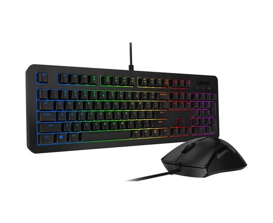 Комплект Lenovo Legion KM300 RGB UA USB Black (GX31L16652), изображение 2 Комплект Lenovo Legion KM300 RGB UA USB Black (GX31L16652), изображение 2