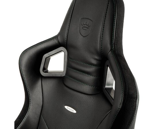 Кресло игровое Noblechairs Epic Series Black/Green (NBL-PU-GRN-002), изображение 2 Кресло игровое Noblechairs Epic Series Black/Green (NBL-PU-GRN-002), изображение 2