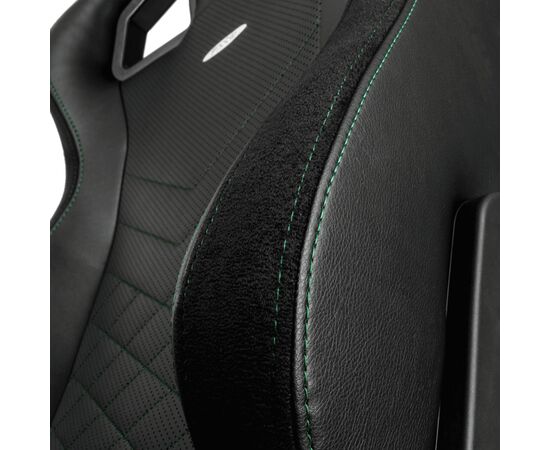 Кресло игровое Noblechairs Epic Series Black/Green (NBL-PU-GRN-002), изображение 3 Кресло игровое Noblechairs Epic Series Black/Green (NBL-PU-GRN-002), изображение 3