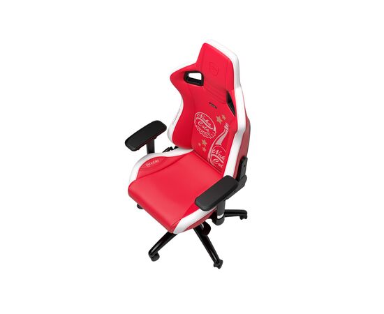 Кресло игровое Noblechairs Epic Fallout Nuka-Cola Edition Red/White (NBL-PU-FNC-001), изображение 3 Кресло игровое Noblechairs Epic Fallout Nuka-Cola Edition Red/White (NBL-PU-FNC-001), изображение 3