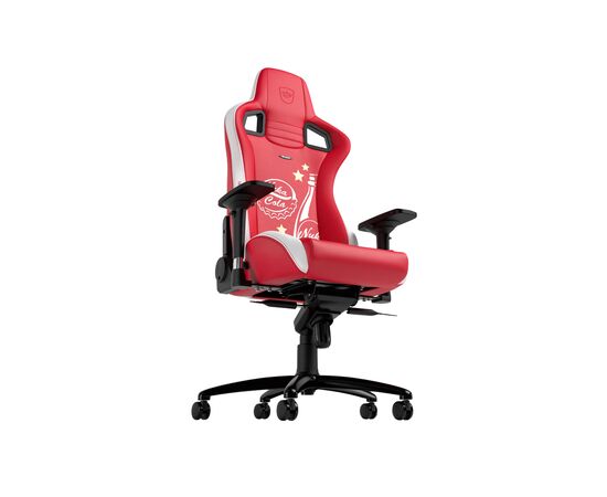 Кресло игровое Noblechairs Epic Fallout Nuka-Cola Edition Red/White (NBL-PU-FNC-001), изображение 6 Кресло игровое Noblechairs Epic Fallout Nuka-Cola Edition Red/White (NBL-PU-FNC-001), изображение 6