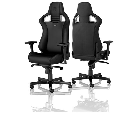 Кресло игровое Noblechairs Epic Gaming Black Edition (NBL-PU-BLA-004), изображение 2 Кресло игровое Noblechairs Epic Gaming Black Edition (NBL-PU-BLA-004), изображение 2