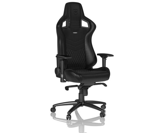 Крісло ігрове Noblechairs Epic Series Real Leather Black (NBL-RL-BLA-001), зображення 2 Крісло ігрове Noblechairs Epic Series Real Leather Black (NBL-RL-BLA-001), зображення 2
