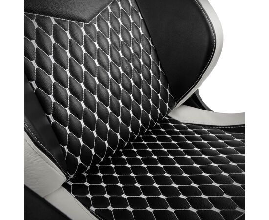 Кресло игровое Noblechairs Epic Series Real Leather Black/Whtite/Red (NBL-RL-EPC-001), изображение 4 Кресло игровое Noblechairs Epic Series Real Leather Black/Whtite/Red (NBL-RL-EPC-001), изображение 4