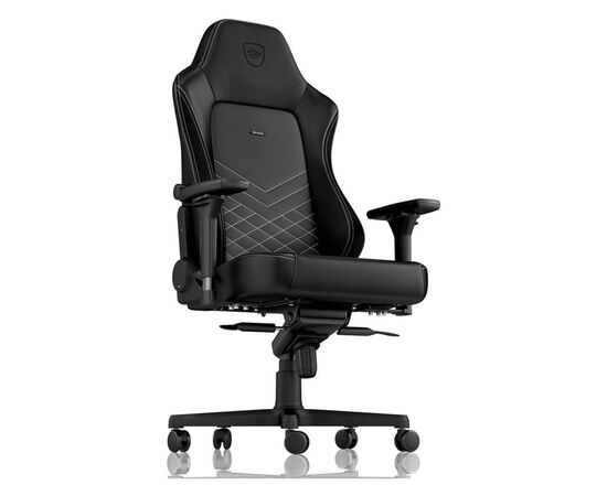 Крісло ігрове Noblechairs HERO Black/Platinum White (NBL-HRO-PU-BPW), зображення 5 Крісло ігрове Noblechairs HERO Black/Platinum White (NBL-HRO-PU-BPW), зображення 5