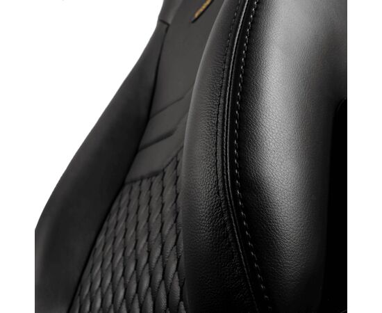 Крісло ігрове Noblechairs Icon Real Leather Black (NBL-ICN-RL-BLA), зображення 3 Крісло ігрове Noblechairs Icon Real Leather Black (NBL-ICN-RL-BLA), зображення 3