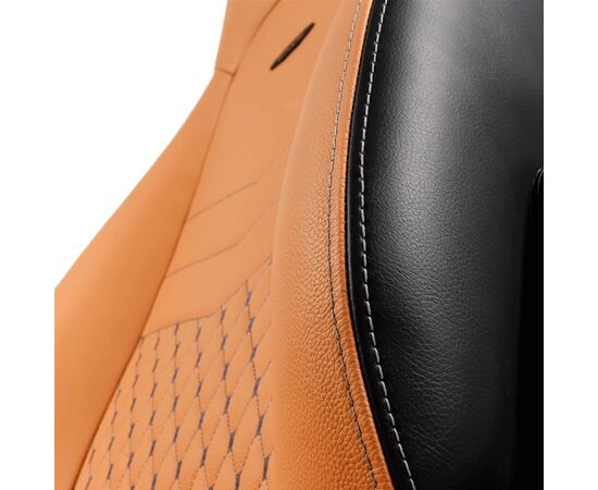Кресло игровое Noblechairs Icon Real Leather Cognac/Black (NBL-ICN-RL-CBK), изображение 3 Кресло игровое Noblechairs Icon Real Leather Cognac/Black (NBL-ICN-RL-CBK), изображение 3