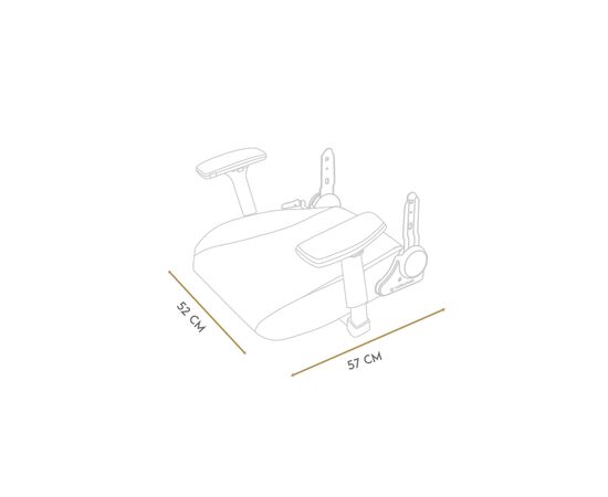 Кресло игровое Noblechairs Icon Real Leather Cognac/Black (NBL-ICN-RL-CBK), изображение 8 Кресло игровое Noblechairs Icon Real Leather Cognac/Black (NBL-ICN-RL-CBK), изображение 8