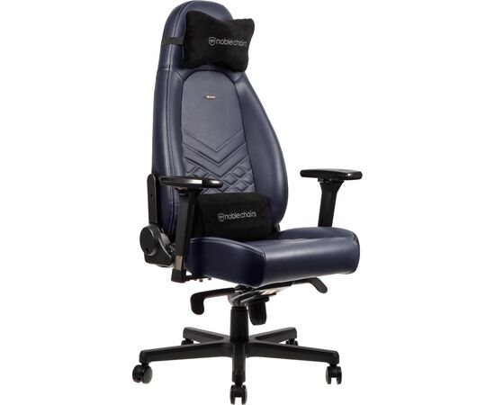 Кресло игровое Noblechairs Icon Real Leather Midnight Blue (NBL-ICN-RL-MBG)