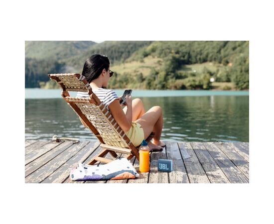 Акустическая система JBL Go 3 Eco Blue (JBLGO3ECOBLU), изображение 7 Акустическая система JBL Go 3 Eco Blue (JBLGO3ECOBLU), изображение 7