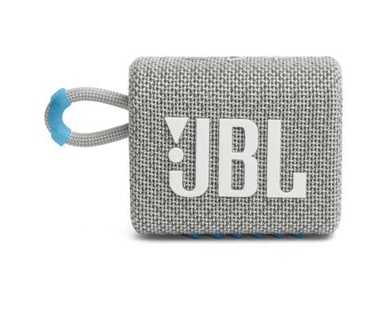 Акустическая система JBL Go 3 Eco White (JBLGO3ECOWHT), изображение 2 Акустическая система JBL Go 3 Eco White (JBLGO3ECOWHT), изображение 2