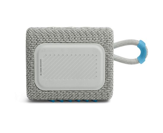 Акустическая система JBL Go 3 Eco White (JBLGO3ECOWHT), изображение 3 Акустическая система JBL Go 3 Eco White (JBLGO3ECOWHT), изображение 3