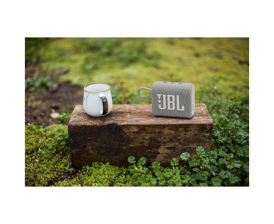 Акустическая система JBL Go 3 Eco White (JBLGO3ECOWHT), изображение 7 Акустическая система JBL Go 3 Eco White (JBLGO3ECOWHT), изображение 7