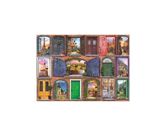 Пазл ART PUZZLE Двери Европы, 1000 элементов (5219), изображение 2