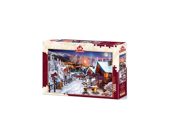 Пазл ART PUZZLE Зимовий майданчик, 1000 елементів (5183)