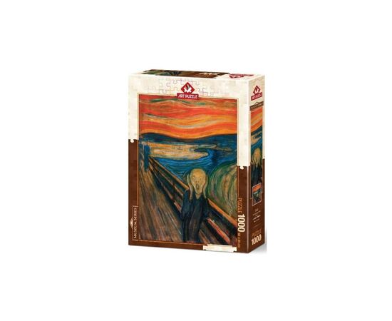 Пазл ART PUZZLE Крик, 1893, Эдвард Мунк, 1000 элементов (5203)