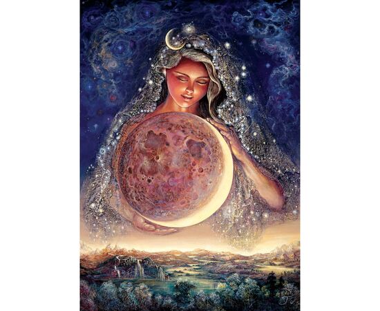 Пазл ART PUZZLE Неоновая серия: Богиня Луны, 1000 элементов (5011), изображение 2