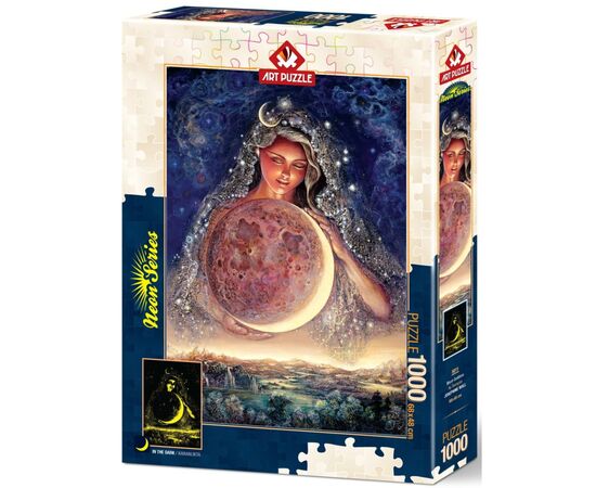 Пазл ART PUZZLE Неоновая серия: Богиня Луны, 1000 элементов (5011)