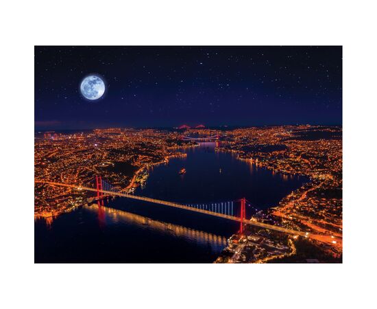 Пазл ART PUZZLE Неоновая серия: Тройной мост, Босфор, 1000 элементов (5239), изображение 2 Пазл ART PUZZLE Неоновая серия: Тройной мост, Босфор, 1000 элементов (5239), изображение 2
