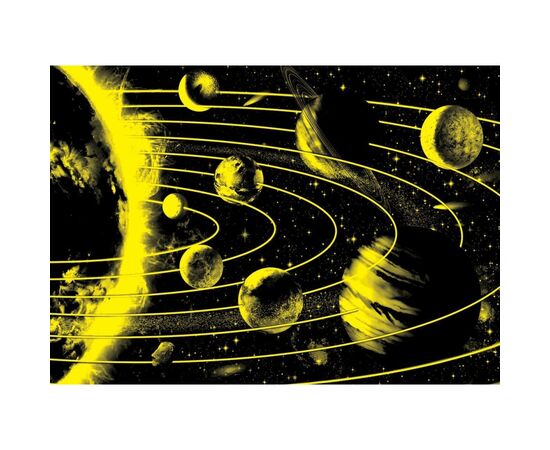 Пазл ART PUZZLE Неоновая серия: Солнечная система, 1000 элементов (5012), изображение 3