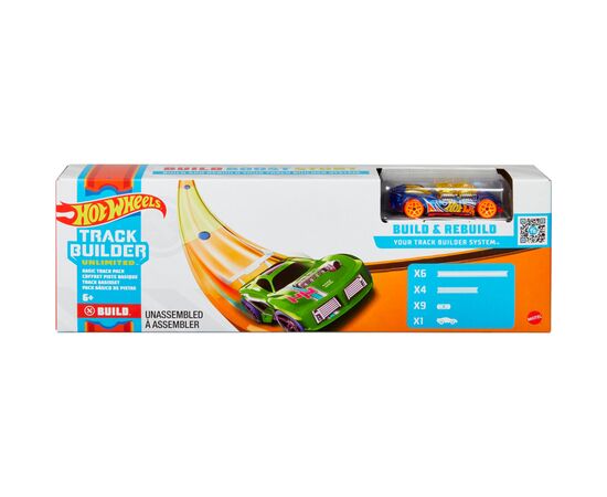Автотрек Hot Wheels Набор для расширения Трека Hot Wheels с машинкой (GVG13), изображение 3 Автотрек Hot Wheels Набор для расширения Трека Hot Wheels с машинкой (GVG13), изображение 3