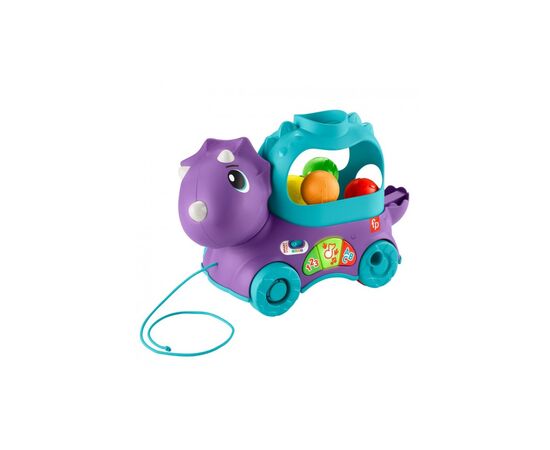 Каталка Fisher-Price Веселий трицератопс (багатомовний) (HNR53)