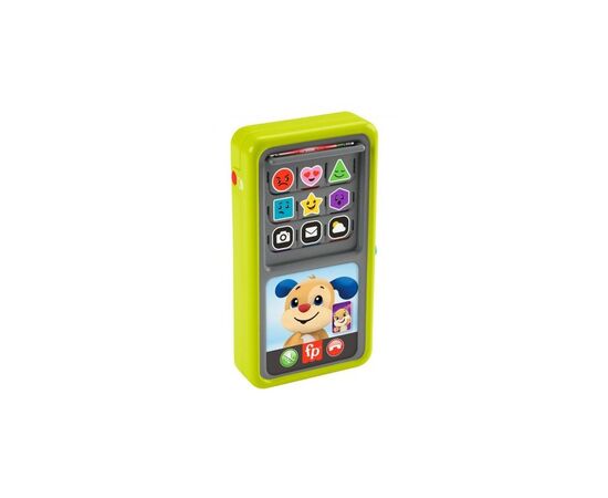 Развивающая игрушка Fisher-Price Смартфон 2-в-1 (многоязычный) (HNL46), изображение 2 Развивающая игрушка Fisher-Price Смартфон 2-в-1 (многоязычный) (HNL46), изображение 2