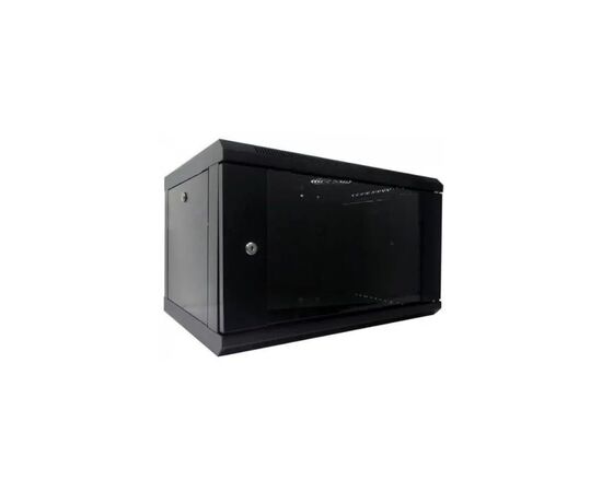 Шкаф настенный Hypernet 6U 19" 600x500 (WMNC-500-6U-FLAT-BLACK)