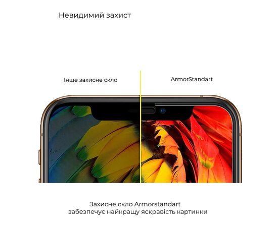 Стекло защитное Armorstandart Full Glue Xiaomi Redmi A2 Black (ARM66566), изображение 2 Стекло защитное Armorstandart Full Glue Xiaomi Redmi A2 Black (ARM66566), изображение 2